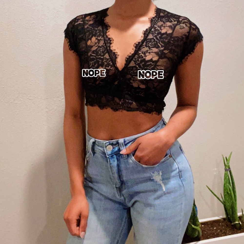 Lace Crop Top